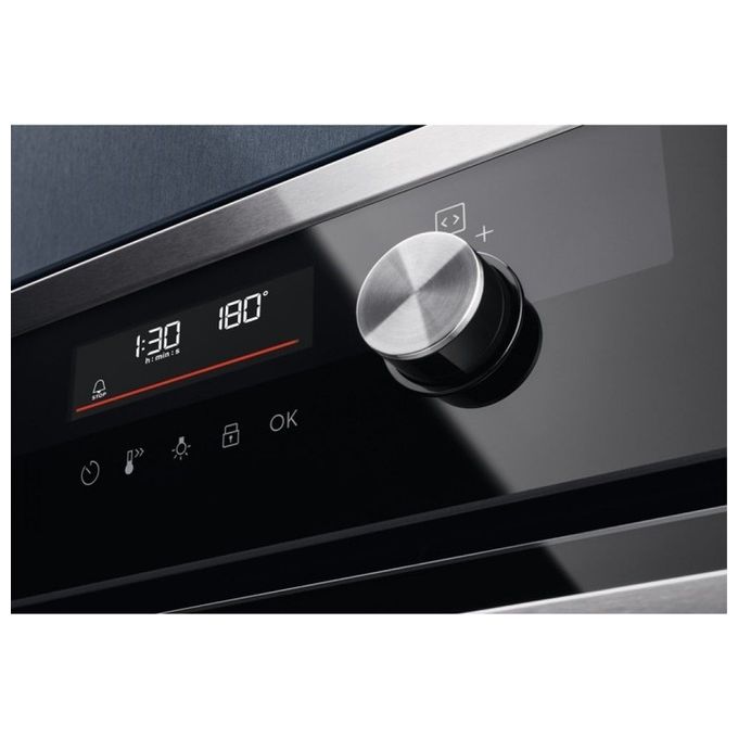 Electrolux KOFDP76X Serie 600 Forno da incasso Elettrico Pirolitico 72 L Classe A+ SurroundCook Multifunzione Touch Control (59x60x57 cm) colore Acciaio Inox