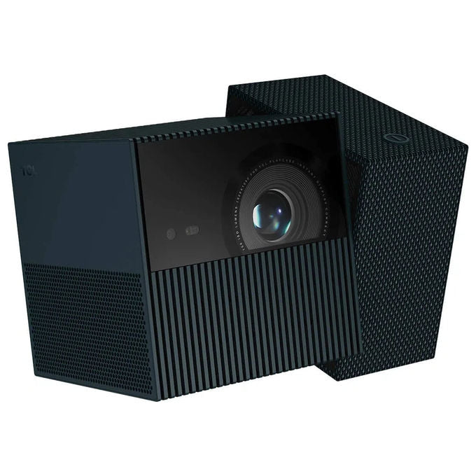 Tcl, Proiettore PlayCube, Portatile, Full HD 1080p, 750 Lumen, Netflix, Google TV, 4K