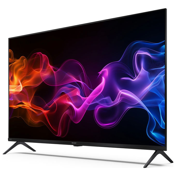 Sharp, TV QLED 4K Ultra HD, Smart TV Wi-Fi, 43HP5265E, Nero