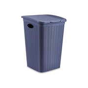 Stefanplast Portabiancheria 50 lt Elegance blu navy