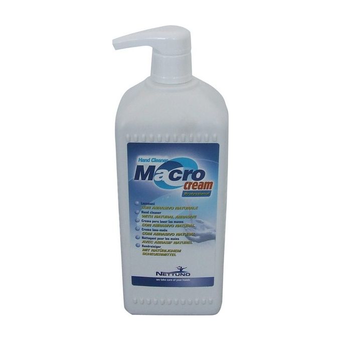 Nettuno 00324 MACROCREAM Crema lavamani con microsfere naturali 5000 ml pH 5,5 colore Nocciola