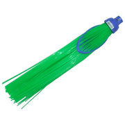 La Piacentina Scopa Spazzina per Esterni senza manico polipropilene filamenti resistenti 58 cm colore Verde
