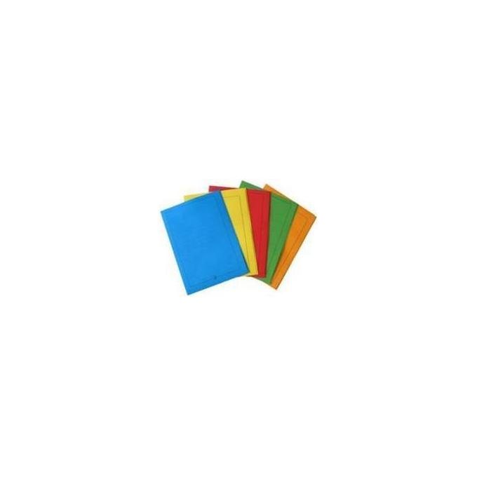 Fraschini 304-AZ CF50 Cartelline a 3 Lembi in Cartoncino Manilla Formato A4 Confezione 50 pz colore Azzurro