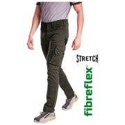 Rica Lewis 5429952 JOBC1 Jeans da lavoro multitasche stretch Regular Comfort taglia 58 colore Verde