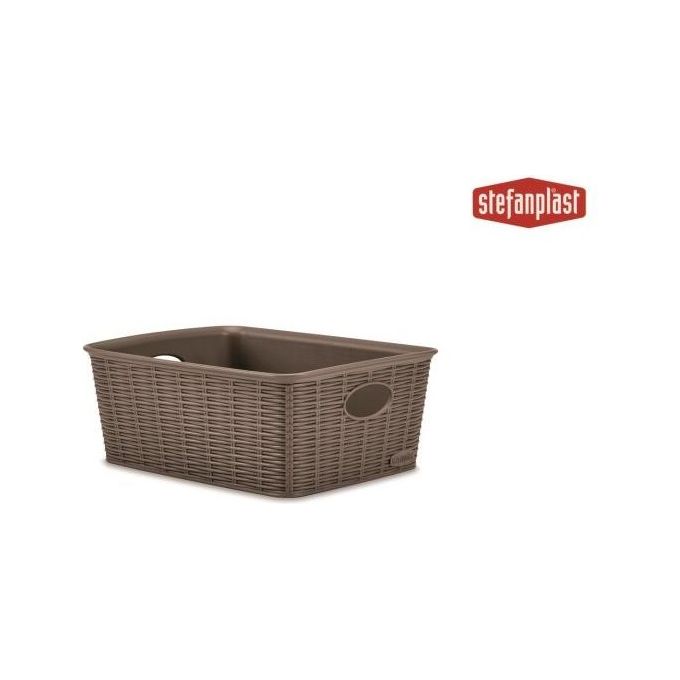 Stefanplast Scatola Elegance m cm 25x19x10 Tortora