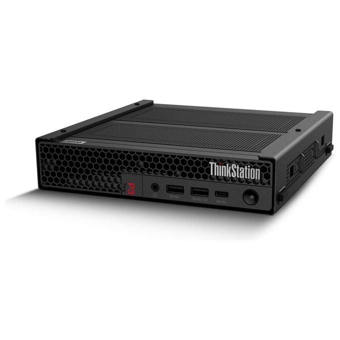 Lenovo 30K50073IX ThinkStation P3 Tiny Stazione di lavoro 32 GB RAM 1 TB SSD colore Nero