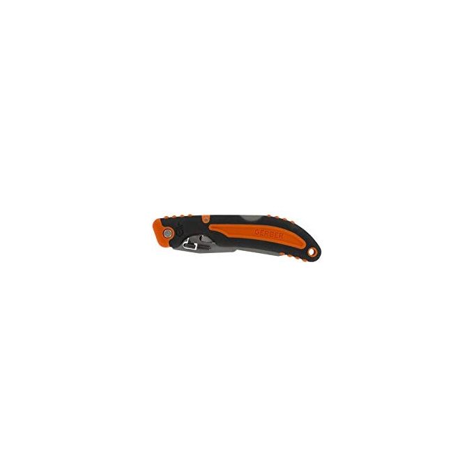 Gerber 1027855 Vital Pocket Folder EAB Coltello da Caccia Lama 7,1 cm Acciaio 420HC con 6 Lame di Ricambio colore Arancione