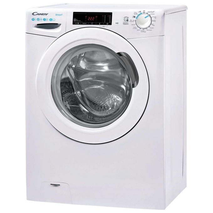 Candy CSS 129TW4-11 Smart Lavatrice Frontale 9 Kg 1200 rpm Classe B NFC Vapore (85x60x52 cm) colore Bianco