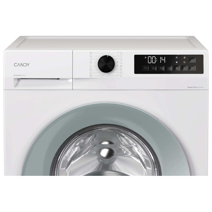 Candy GD48SE6S Lavatrice Carica Frontale 8 Kg 1351 rpm Classe A Inverter Bianco (85x59.5x53.3 cm) colore Bianco