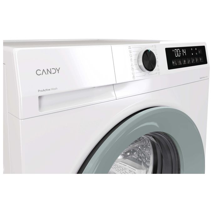 Candy GD48SE6S Lavatrice Carica Frontale 8 Kg 1351 rpm Classe A Inverter Bianco (85x59.5x53.3 cm) colore Bianco