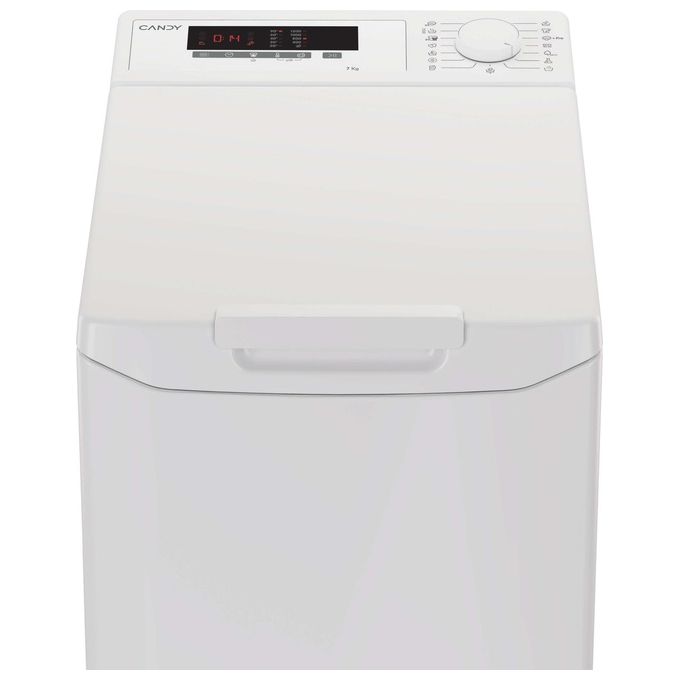 Candy EYTC1 272D3-S ProWash 100 Easy Lavatrice Carica dall'alto 7 Kg 1200 rpm Classe C (86x40 5x60 cm) colore Bianco