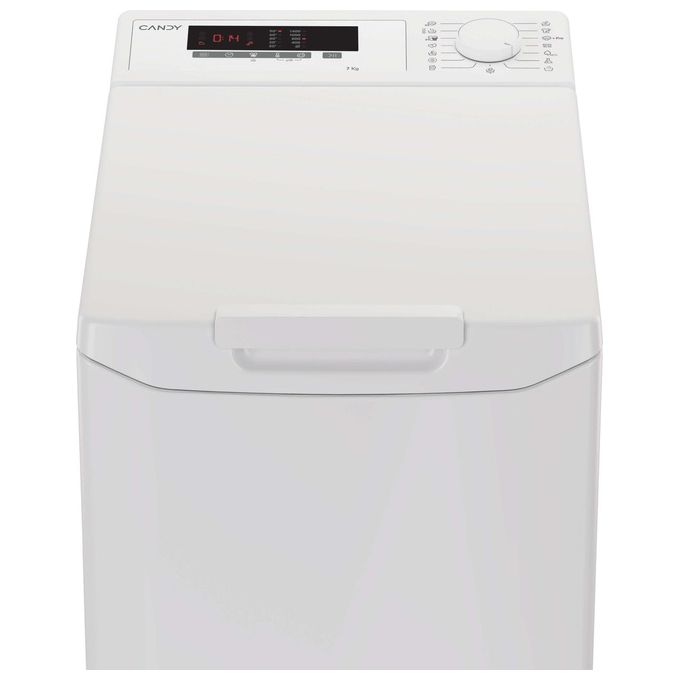 Candy EYTC1472D3-S Easy Lavatrice Carica dall'alto 7 Kg 1400 rpm Classe C 17 programmi (86x40.5x60 cm) colore Bianco