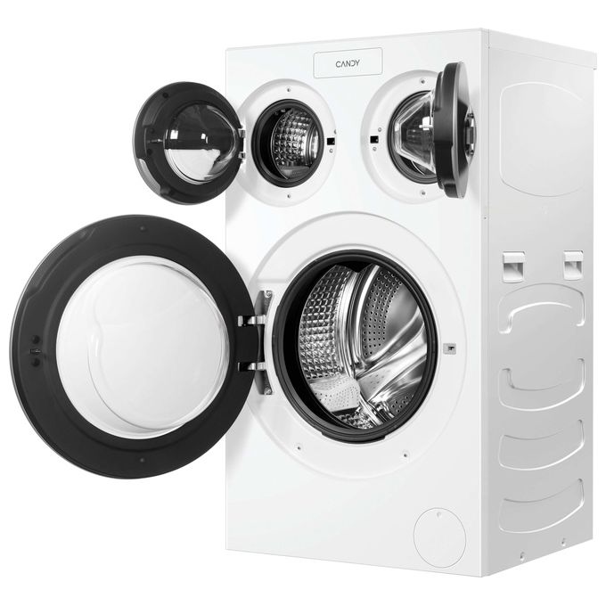 Candy 31021191 MultiWash Lavatrice Caricamento frontale 10 Kg 1400 rpm Classe A Sistema di dosaggio automatico Tecnologia Inverter (60x59.5x107 cm) colore Bianco