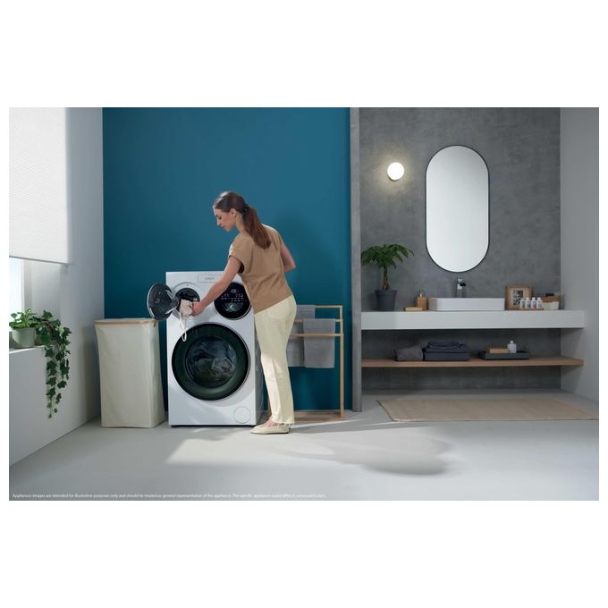 Candy 31021191 MultiWash Lavatrice Caricamento frontale 10 Kg 1400 rpm Classe A Sistema di dosaggio automatico Tecnologia Inverter (60x59.5x107 cm) colore Bianco