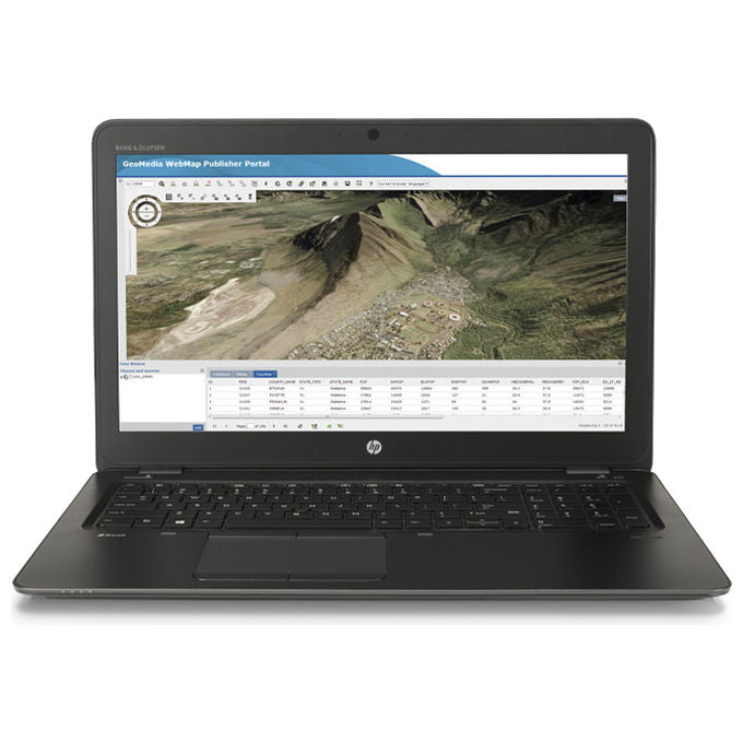 Mobile Workstation HP ZBook 15U G3 Core i7-6500U 2.5GHz 16GB 512GB SSD 15.6' Windows 10 Pro