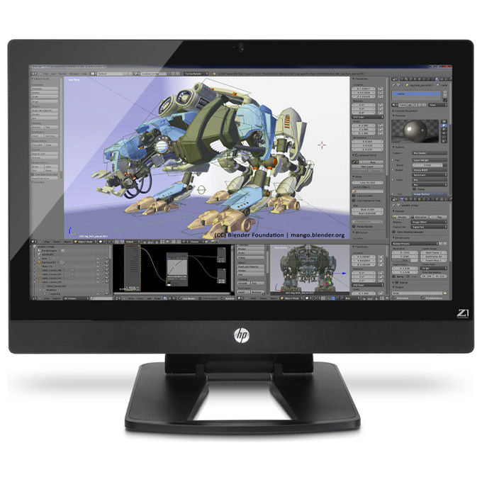 Workstation All in One HP Z1 G2 E3-1280 V3 16GB 256GB SSD DVD-RW 27'' 2K Quadro K3100M 4GB Win 10 Home[Grade B]