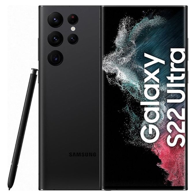 Smartphone Samsung Galaxy S22 Ultra 5G SM-S908B 512GB 6.8' Dynamic AMOLED 2X 108MP Black [Grade B]