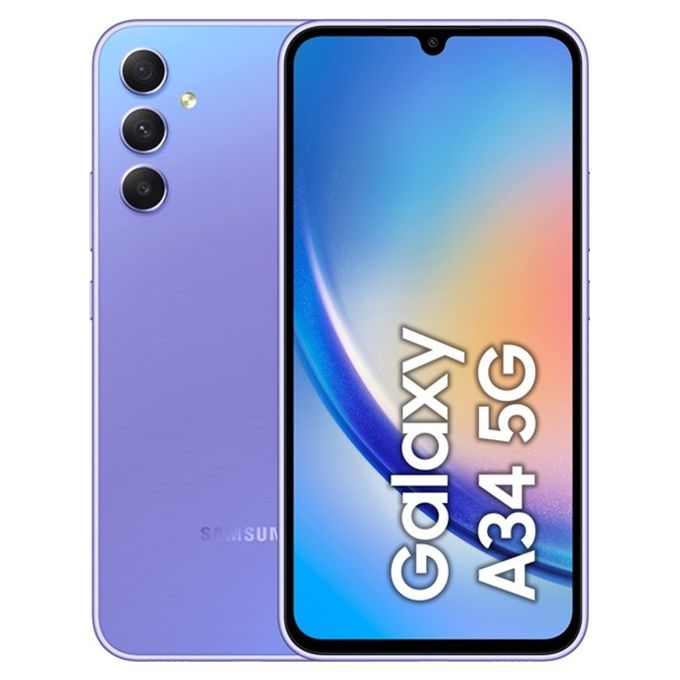 Samsung Galaxy A34 5G SM-A346B 256GB 6.6'' SuperAMOLED 48MP Violet [Grade B]