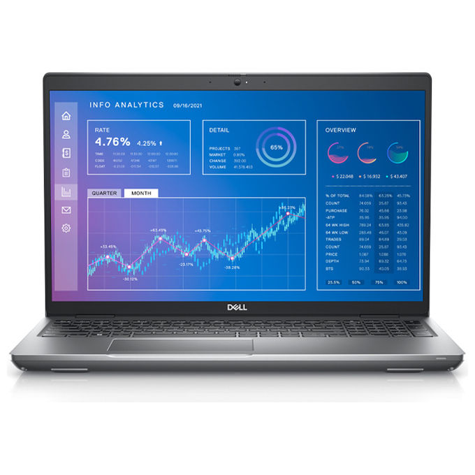 Mobile Workstation Dell Precision 3571 Core i7-12800H 64GB 512GB 15.6'' RTX A1000 4GB Win 11 Pro [Grade B]