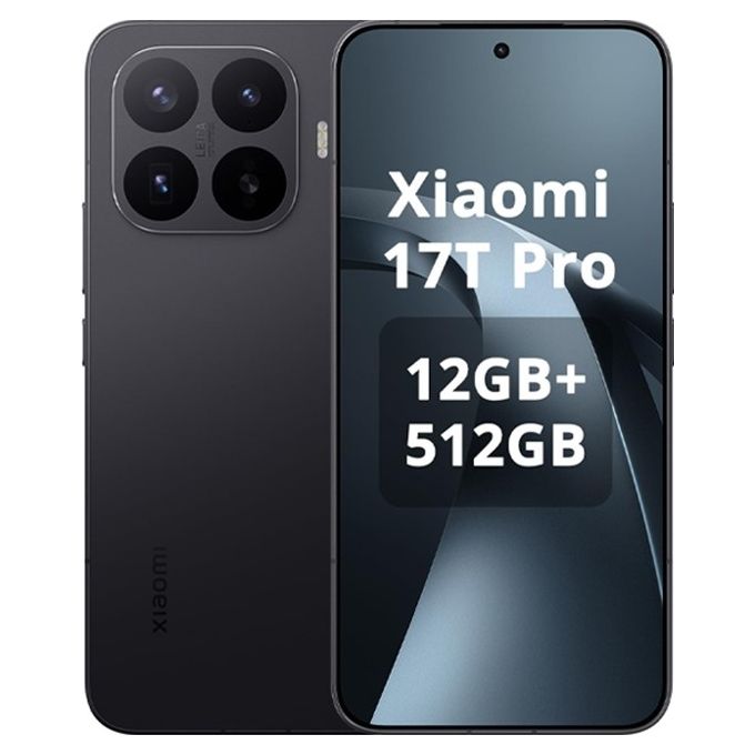 Smartphone Xiaomi 17T Pro 5G 512GB 6.83' AMOLED 50MP Black [Grade A]