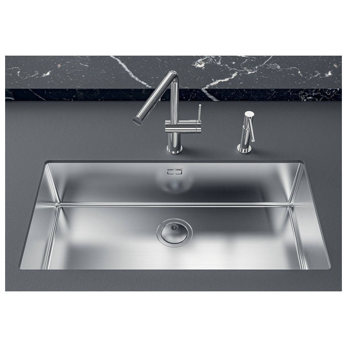 Foster S4001 Lavello Sottopiano Rettangolare Acciaio Inox 69.5x40.5 cm