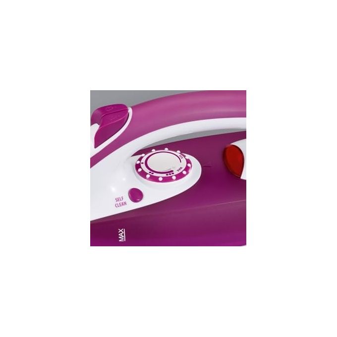 Severin, Ferro da Stiro a Secco e a Vapore BA3243, 2400W, Rosso Bianco
