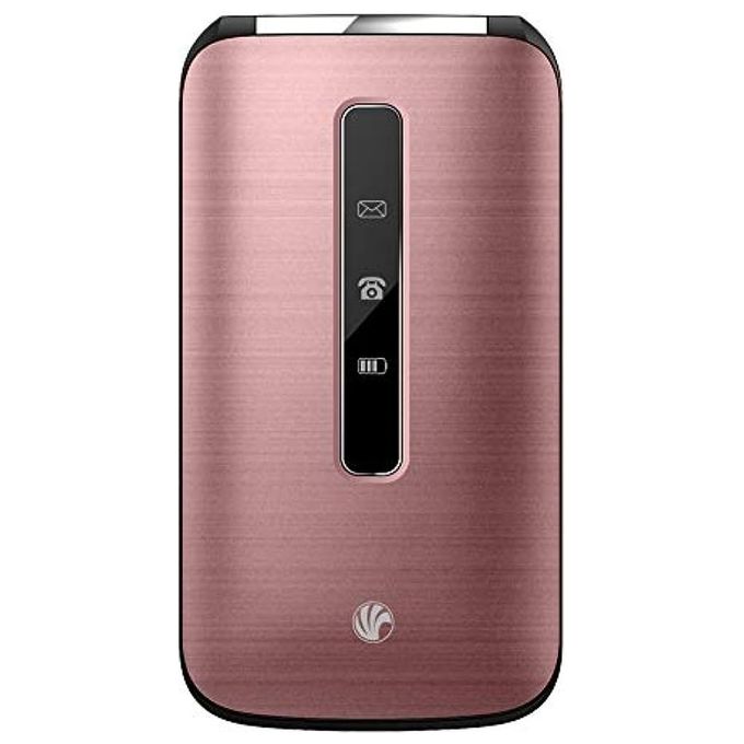 NGM Prime Telefono Cellulare Clamshell Dual SIM GSM Quad-Band Display 2.8'' Fotocamera 1.3 MP Bluetooth Radio FM slot MicroSD colore Rose Gold