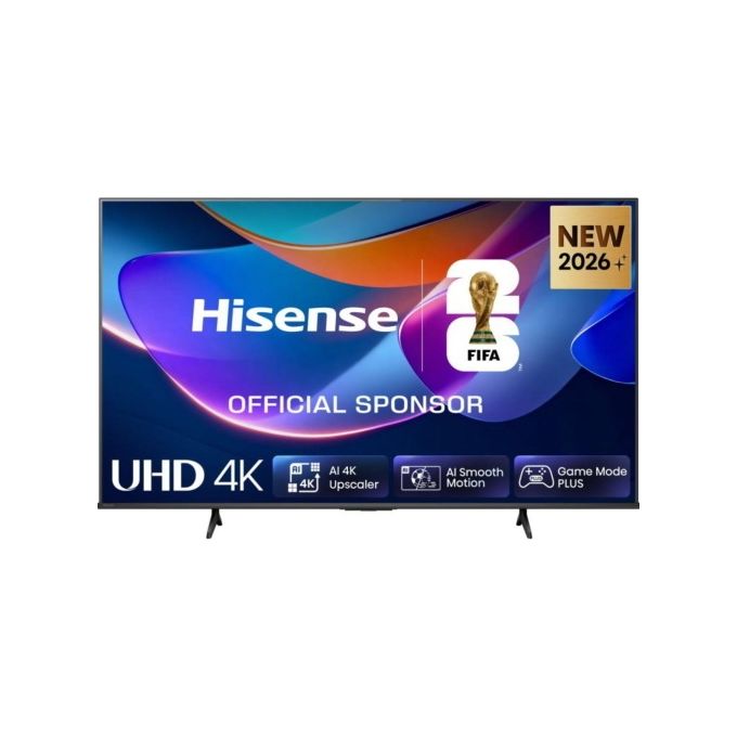 Hisense 43A6S Smart TV 43'' 4K Ultra HD QLED VIDAA Dolby Vision Wi-Fi colore Nero