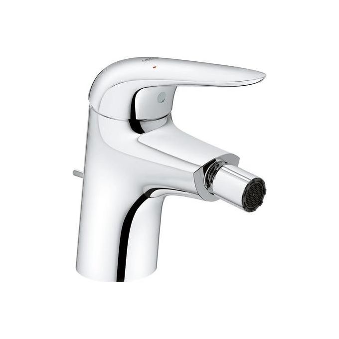 GROHE 32288001 Wave Miscelatore monocomando per bidet con scarico a saltarello tecnologia SilkMove e EcoJoy colore Cromo