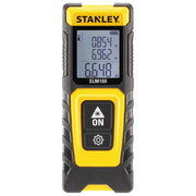 STANLEY STHT77100-0 SLM100 Misuratore Laser 30 m Portata 0,2-30 m Precisione ±3 mm Alimentazione 2 AAA Display LCD colore Nero