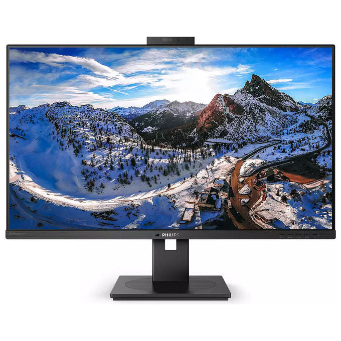 PHILIPS 326P1H-00 P Line Monitor LED IPS QHD 2560 x 1440 75 Hz USB-C Docking Webcam Altoparlanti Integrati Regolazione Altezza Pivot colore Nero