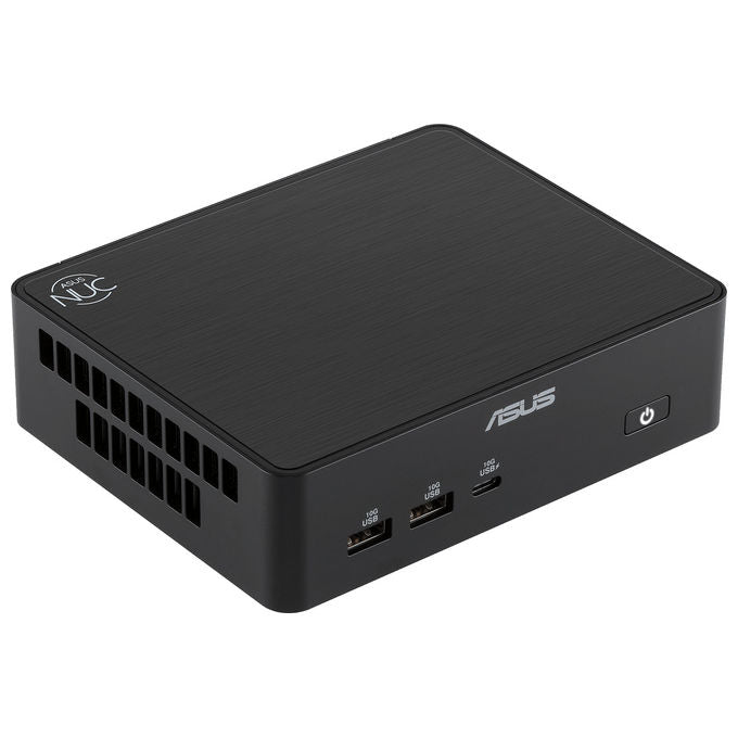Asus 90AR00W2-M000D0 NUC 16 Pro Mini PC Barebone Intel Core Ultra 7 366H RAM fino a 128 GB SSD M.2 PCIe Wi-Fi 7 Bluetooth 6.0 Thunderbolt 4 colore Nero