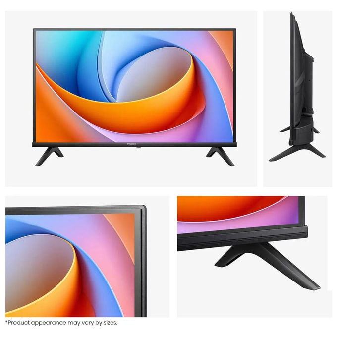 Hisense 32A49Q Smart TV LED 32'' HD Ready VIDAA DVB-T2 S2 HEVC AirPlay 2 colore Nero