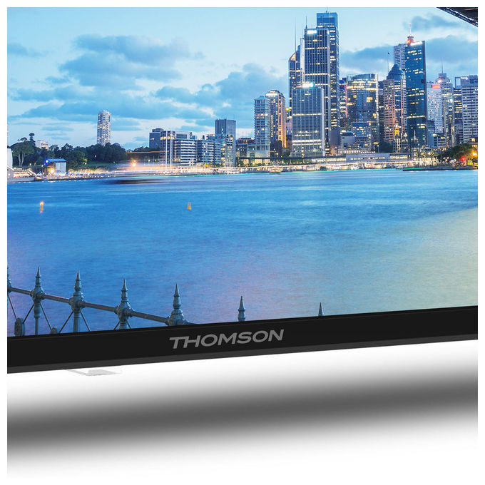 Thomson 32HG2S15 Smart TV LED 32'' HD Ready Google TV Wi-Fi Bluetooth DVB-T2 HDR10 colore Bianco