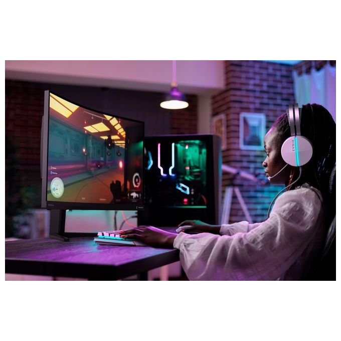 Philips 32M2C5500W-00 Evnia 5000 Monitor PC 32'' 2560 x 1440 Pixel 240 Hz HDR400 FreeSync Premium Pro colore Nero