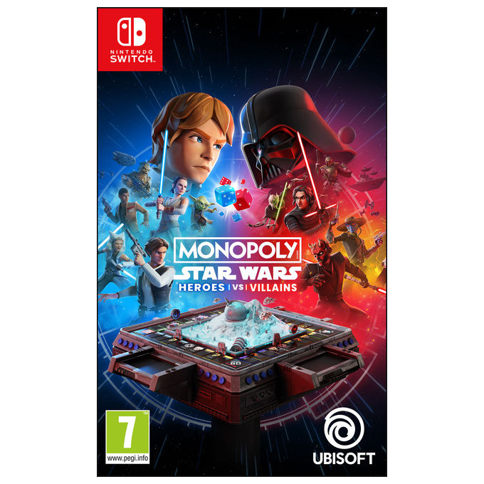 Ubisoft Monopoly Star Wars Heroes vs Villains Videogioco Nintendo Switch