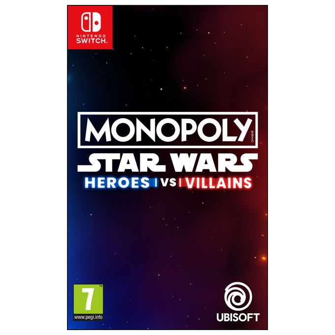 Ubisoft Monopoly Star Wars Heroes vs Villains Videogioco Nintendo Switch