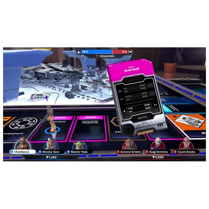 Ubisoft Monopoly Star Wars Heroes vs Villains Videogioco Nintendo Switch 2 Game Key Card