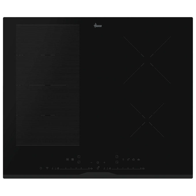Hoover HIF64DCS piano cottura a induzione nero 56 cm