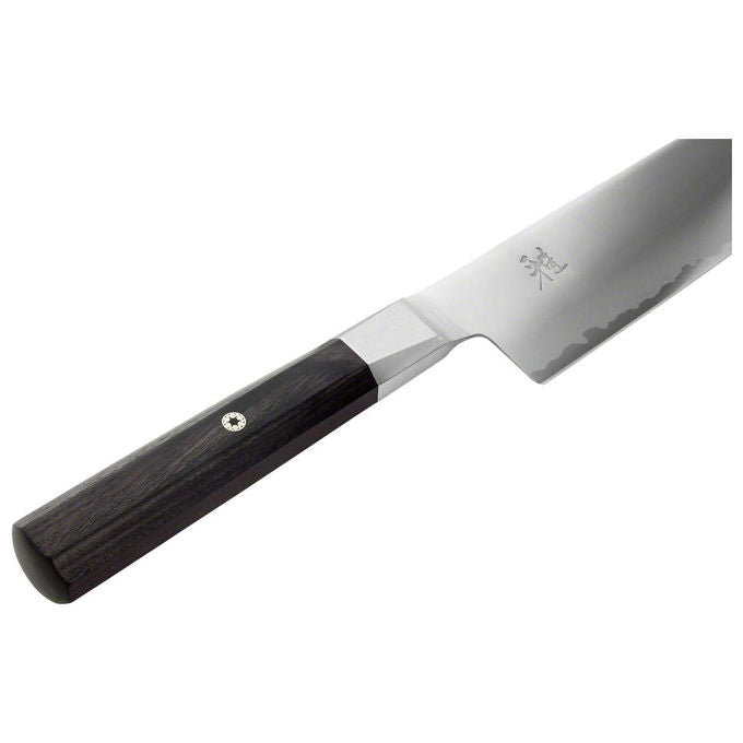 MIYABI 33957-181 MIYABI 4000FC Coltello Santoku Lama 18 cm Acciaio FC61 Manico Legno di Pakka colore Marrone