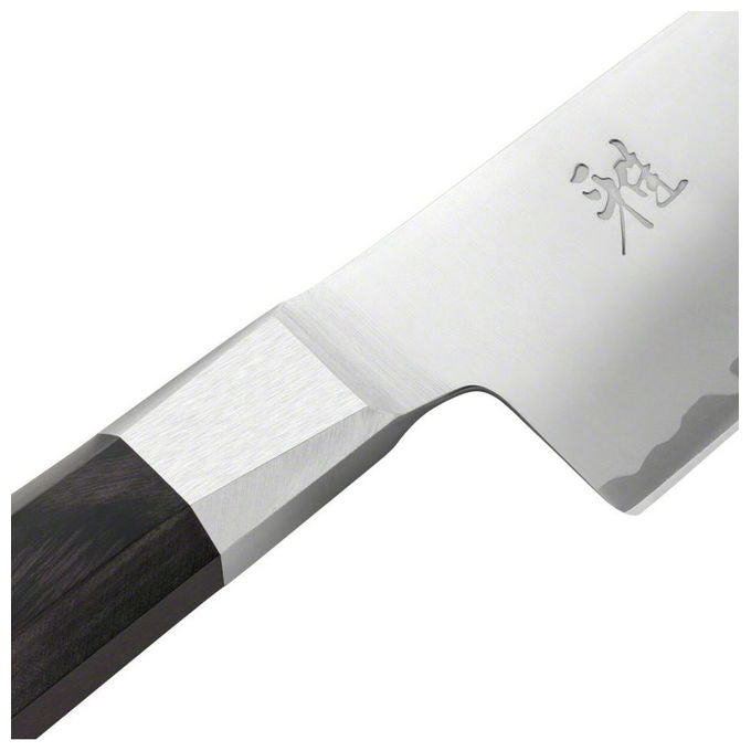 MIYABI 33957-181 MIYABI 4000FC Coltello Santoku Lama 18 cm Acciaio FC61 Manico Legno di Pakka colore Marrone