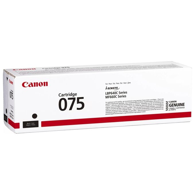 Canon 6365C002 075 Toner Originale Nero Resa 1400 pagine colore Nero