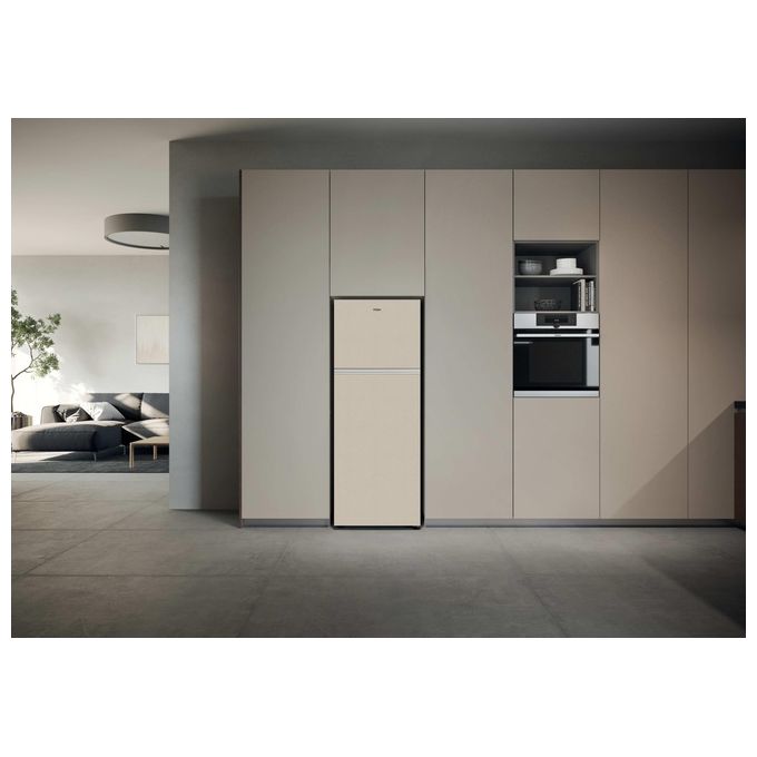 Haier HPR5718DNPC Frigorifero Doppia Porta Libera Installazione 464L Classe D 38dB Crema