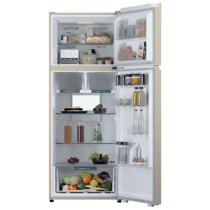 Haier HPR5718DNPC Frigorifero Doppia Porta Libera Installazione 464L Classe D 38dB Crema