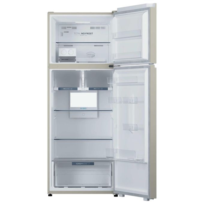 Haier HPR5718DNPC Frigorifero Doppia Porta Libera Installazione 464L Classe D 38dB Crema