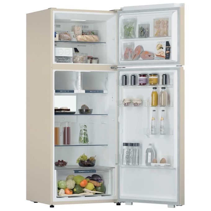 Haier HPR5718DNPC Frigorifero Doppia Porta Libera Installazione 464L Classe D 38dB Crema