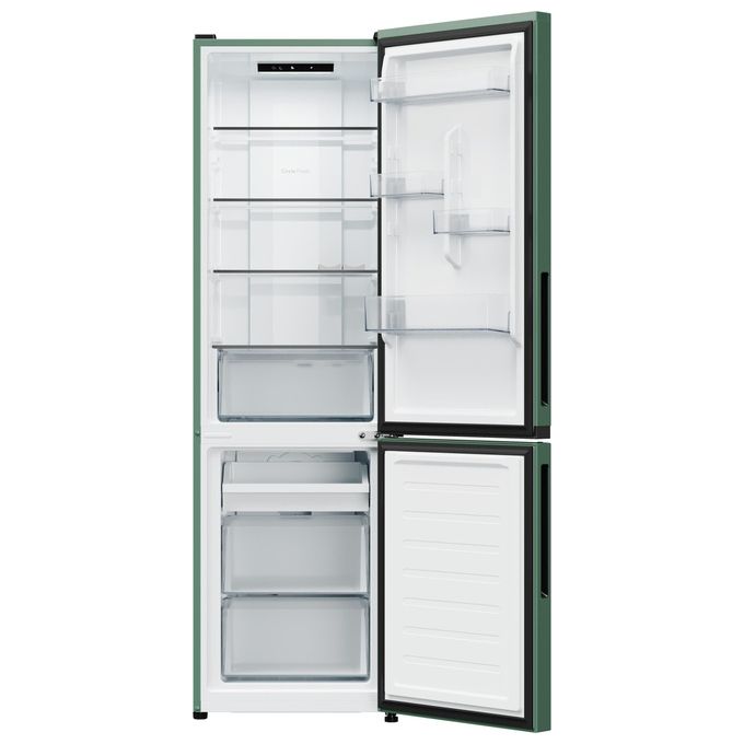 Candy CNCQ2T518EG Frigorifero Combinato 279 L 182 cm Classe E 38 dB No Frost Multi-Airflow (54x60x182 cm) colore Verde