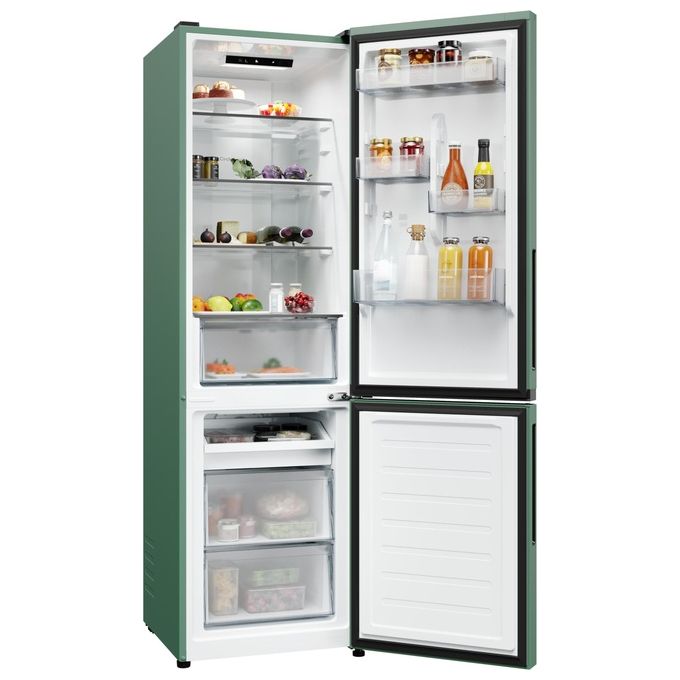 Candy CNCQ2T518EG Frigorifero Combinato 279 L 182 cm Classe E 38 dB No Frost Multi-Airflow (54x60x182 cm) colore Verde