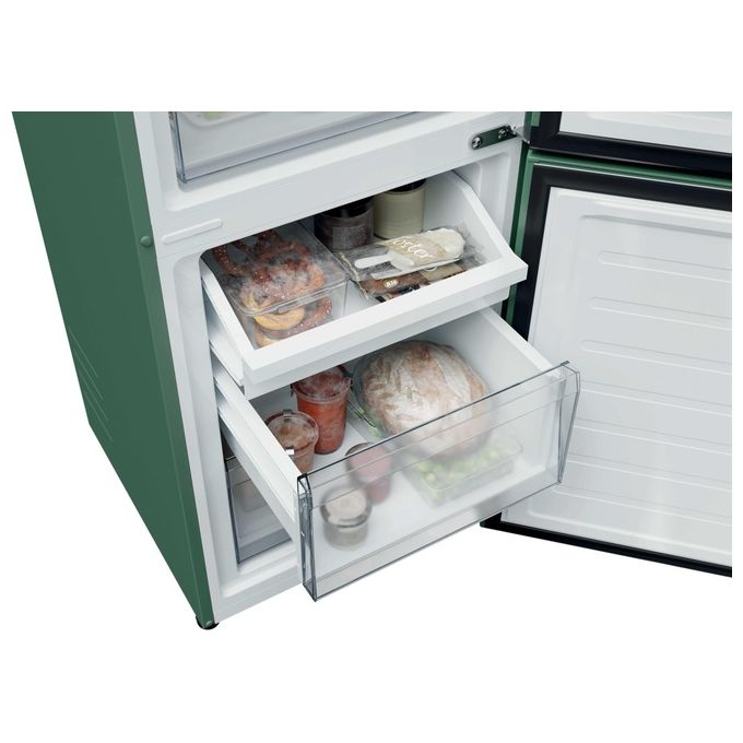 Candy CNCQ2T518EG Frigorifero Combinato 279 L 182 cm Classe E 38 dB No Frost Multi-Airflow (54x60x182 cm) colore Verde