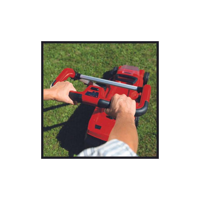 Einhell tagliaerba a batteria Rasarro 36-42, brushless, 42 cm, 725 m², 2x5,2 Ah, mulching, Power X-Change